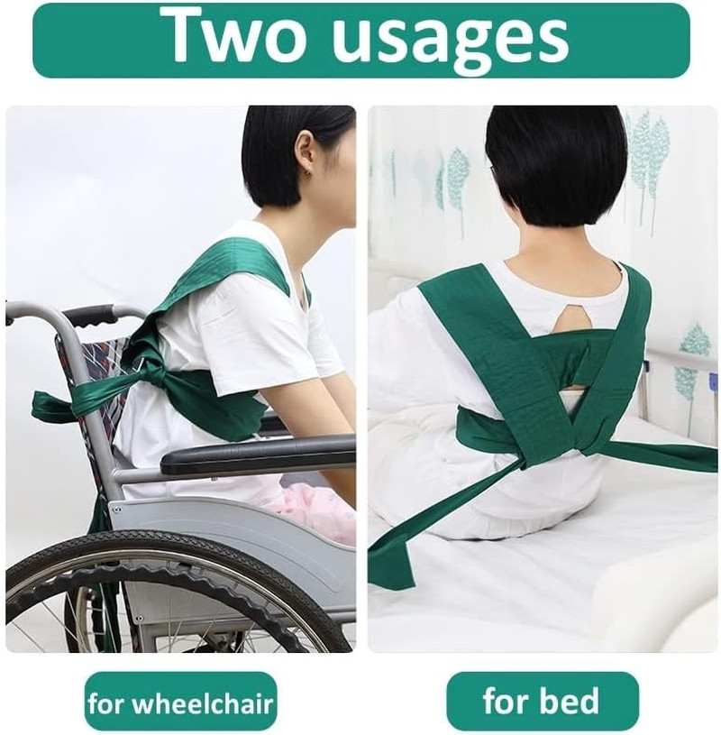 Vest Restraint Suit for Bed or Wheelchair Anti-Fall Medical Bed Restraint Strap