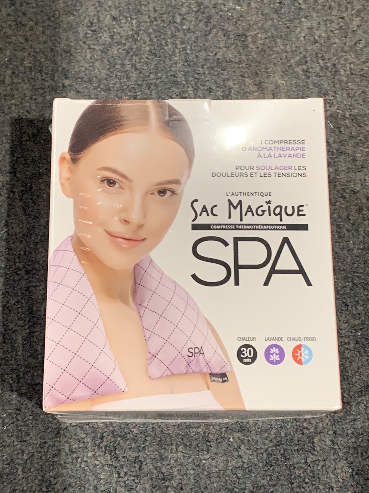 Brand New Lavender Scented Aromatherapy Neck Wrap – Hot & Cold Therapy