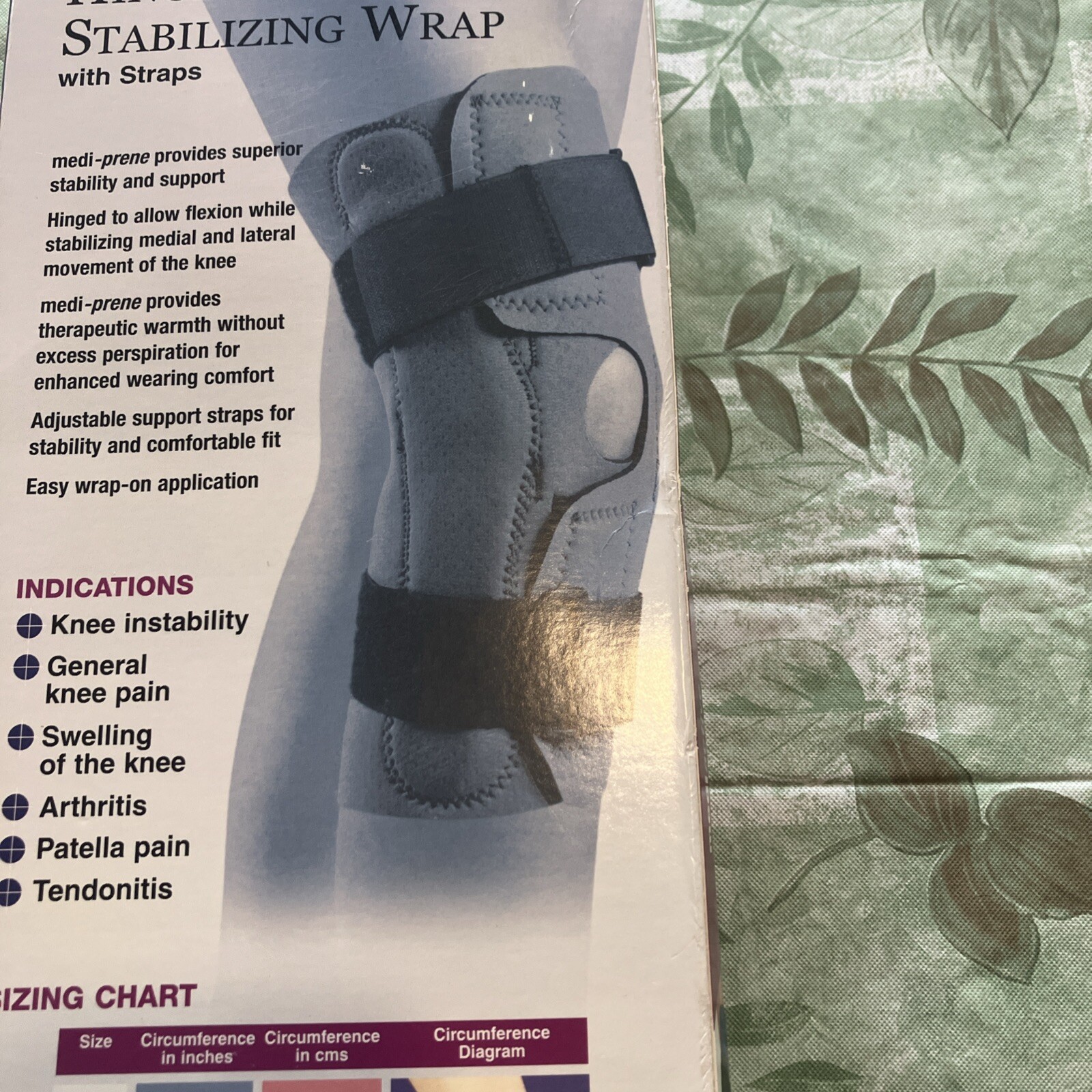 Hinged Knee Brace Stabelizer