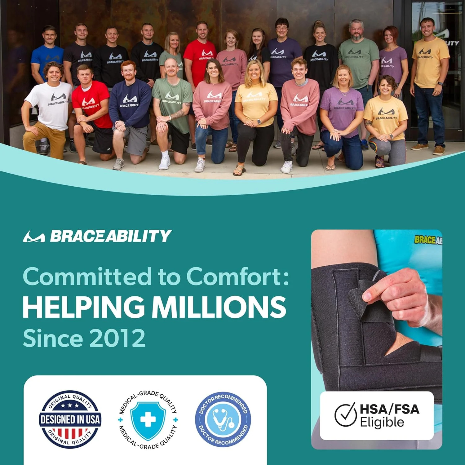 BraceAbility Elbow Immobilizer Brace | Removable Long Arm Cast and Soft Forearm