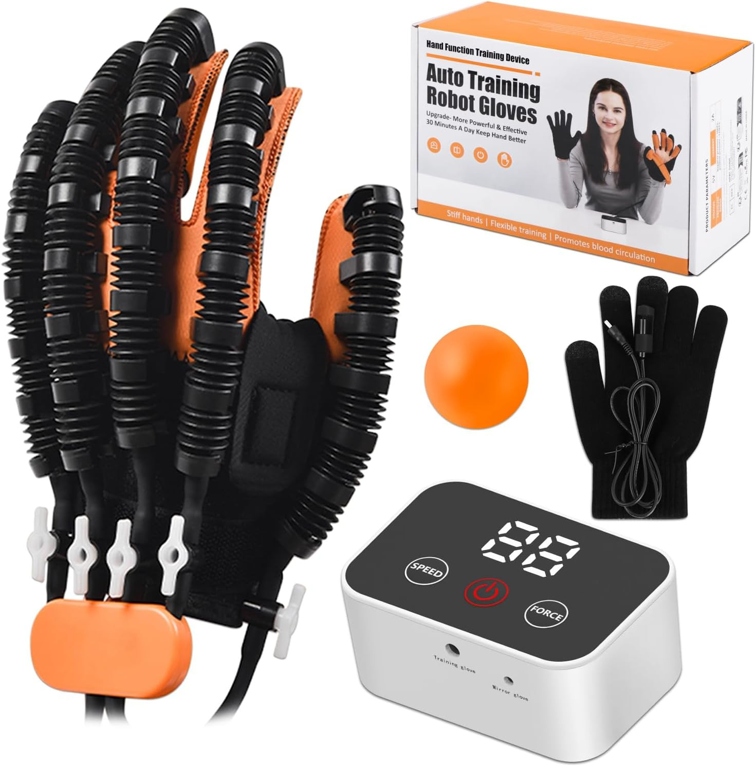 Portable Robotic Gloves for Hand Therapy, Stroke Recovery & Arthritis Relief