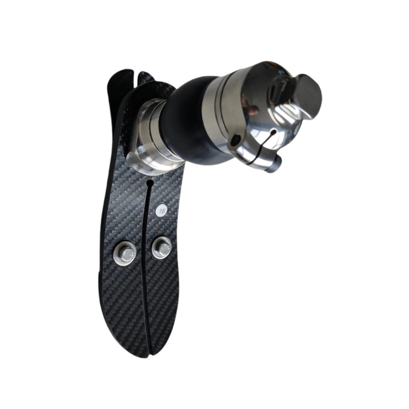 Carbon Fiber Prosthetic Foot 360° Ball Ankle Ti w/ Shell Sock Set 100kg