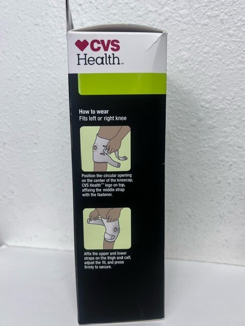 CVS Health Compression Knee Support Breathable Material Size XL/XXL