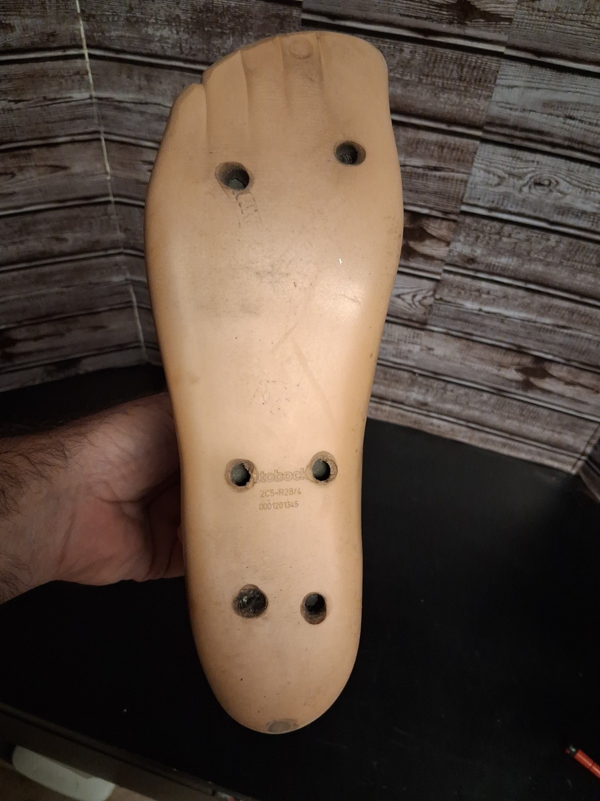 Pre-Owned Evolution Ind Prosthetic Leg Below The Knee Right Foot. Military, POW