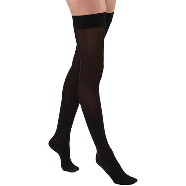 Jobst Ultrasheer Knee High Socks 15-20mmHg Petite Black Small- 119600