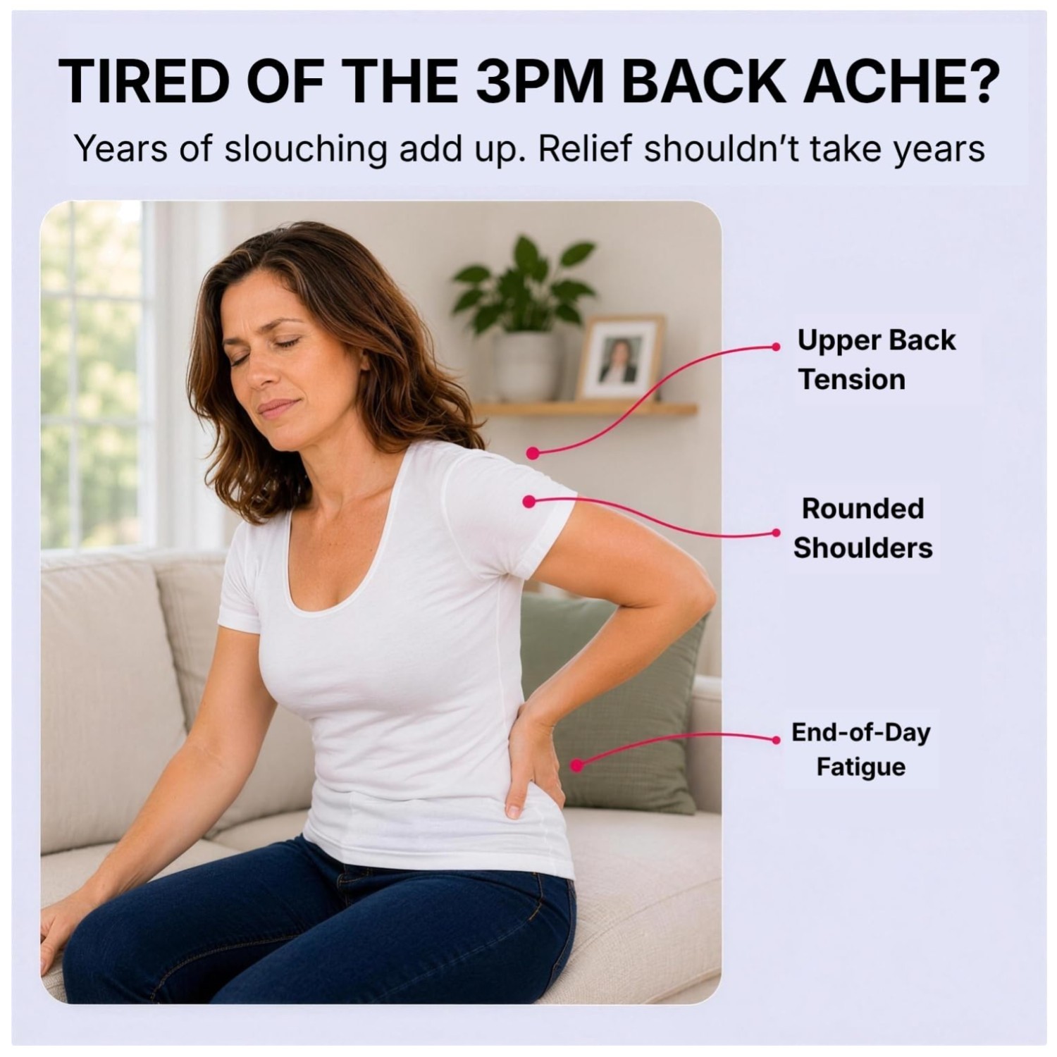 Flexible Back Support for Healthy Posture