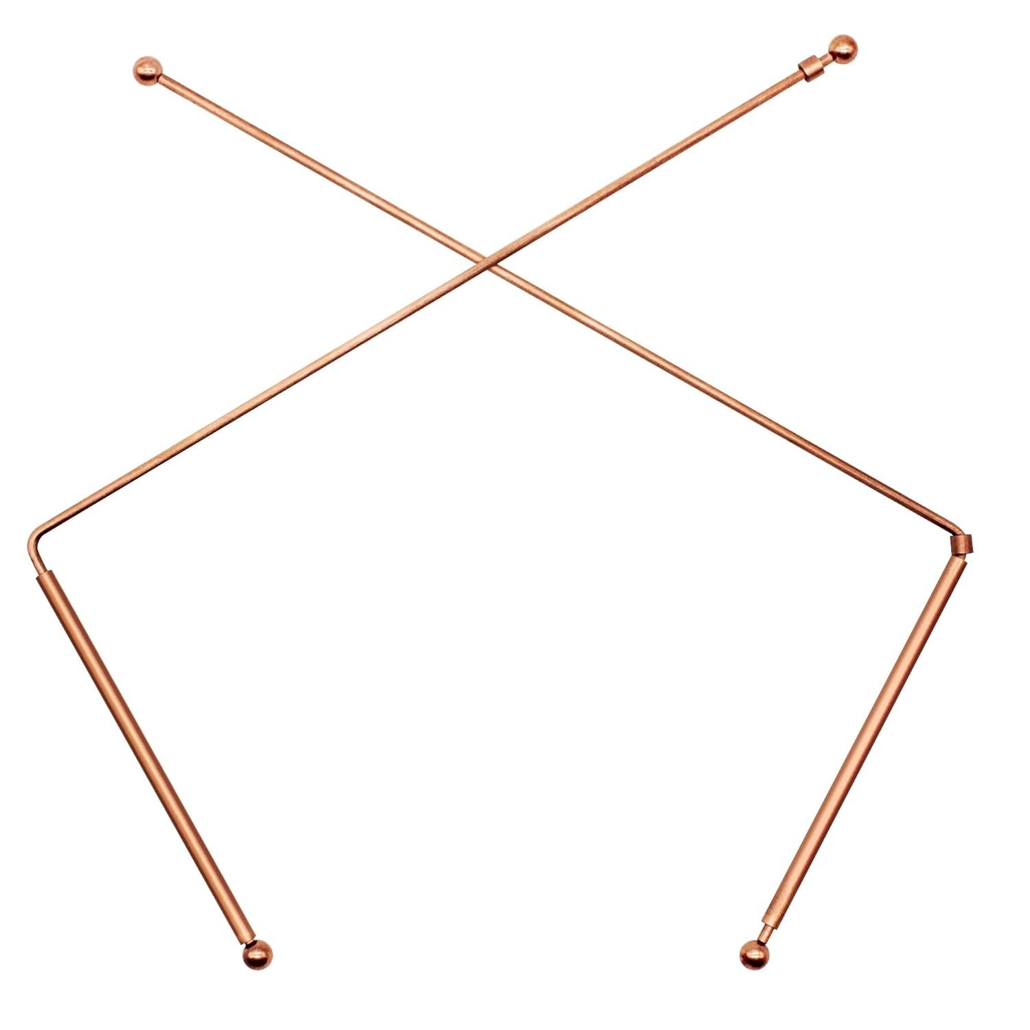 Bastones De Radiestesia De Cobre 2Pcs Para Buscar Agua Y Tesoro