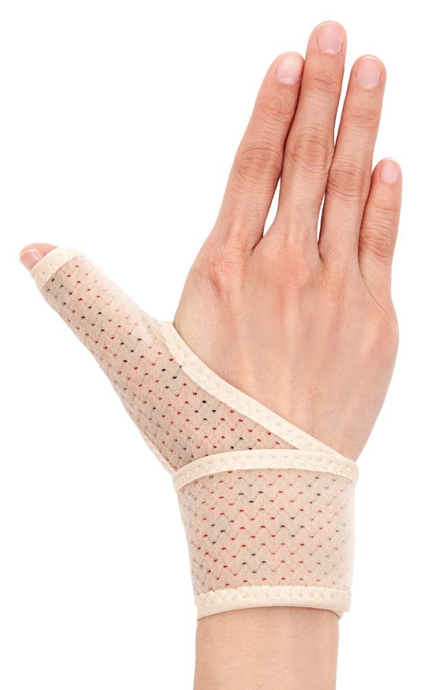 alfax Wrist Support, Far Infrared, Large Size, 1 piece, Ambidextrous, Thumb Supp
