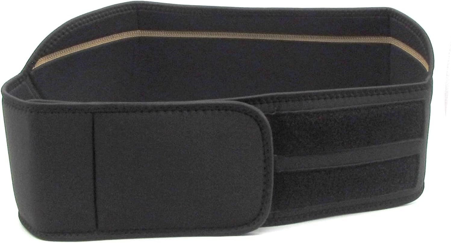 Copper plus Gear Premium Fit Back Brace Lower Lumbar Support Belt. Adjustable fo