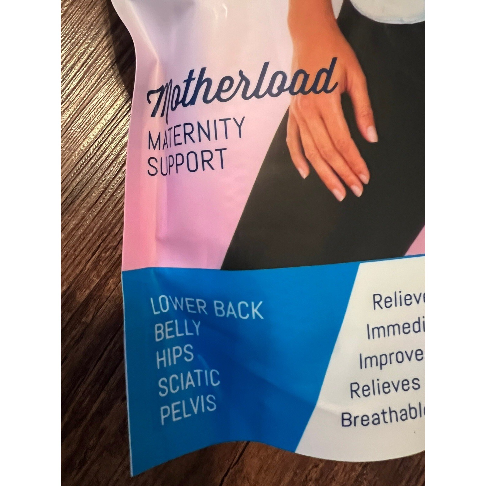 Motherload Maternity Smart Support For Active Moms Band Size L New