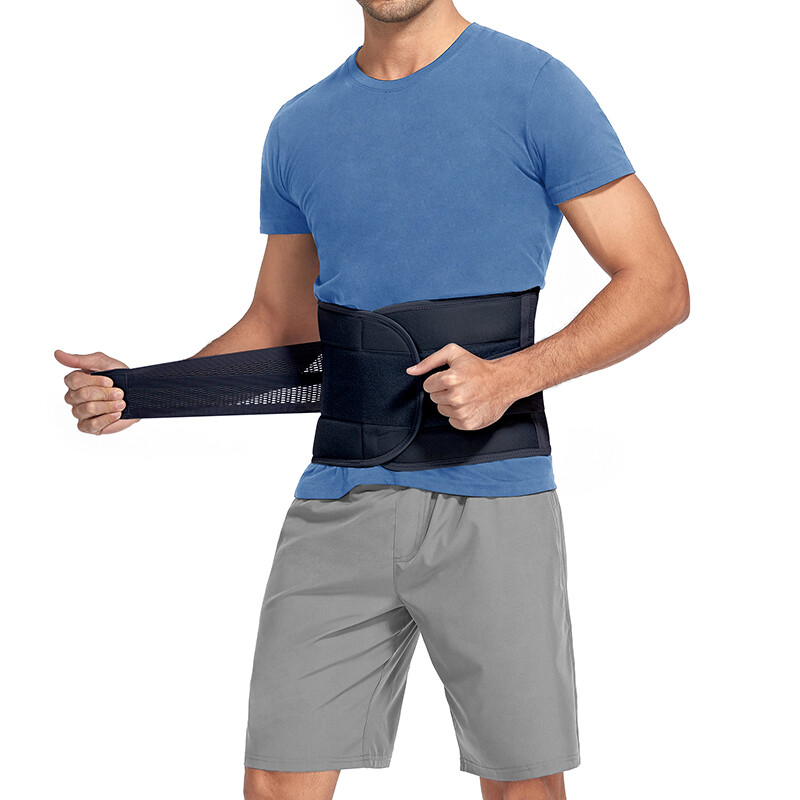 Lower Back Support Brace Men Women Sciatica Waist Lumbar Pain Relief Belt Fajas