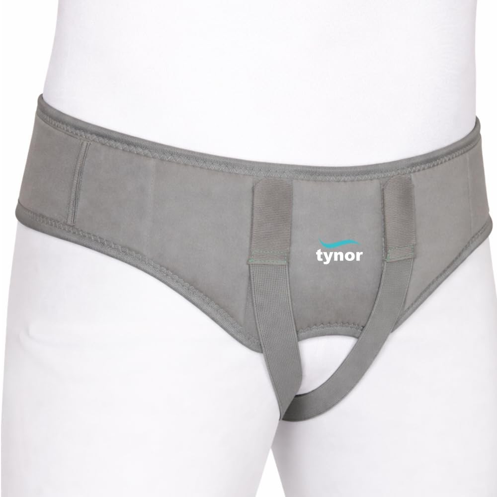 Tynor Double Hernia Belt Adjustable Groin Truss Support Hernia Pain Relief