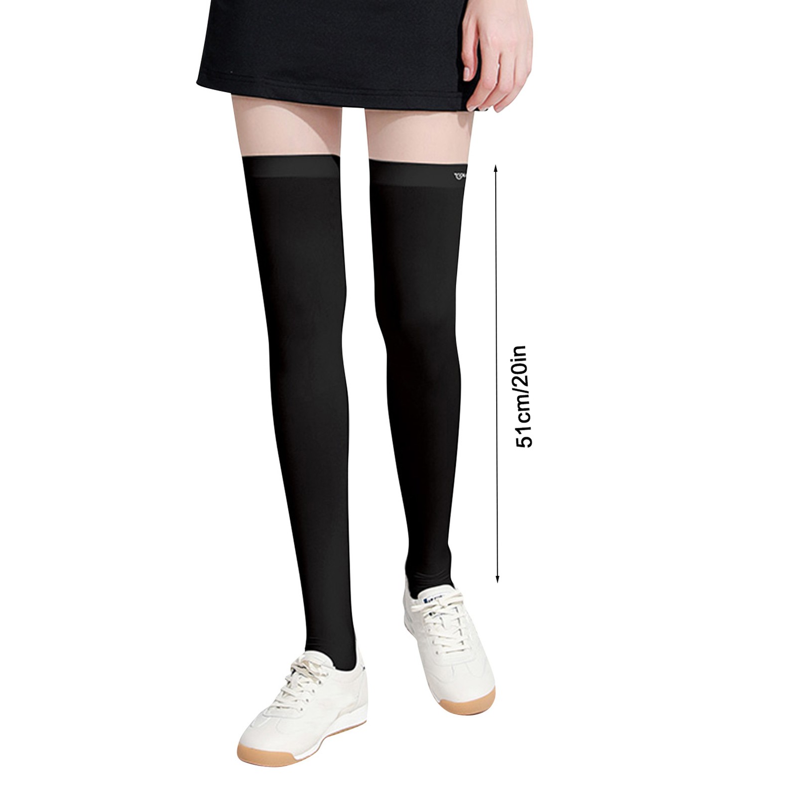 Sun Sleeves Leg Sleeves UV Protection Open Heel Cooling Sleeves Stockings F AWNV