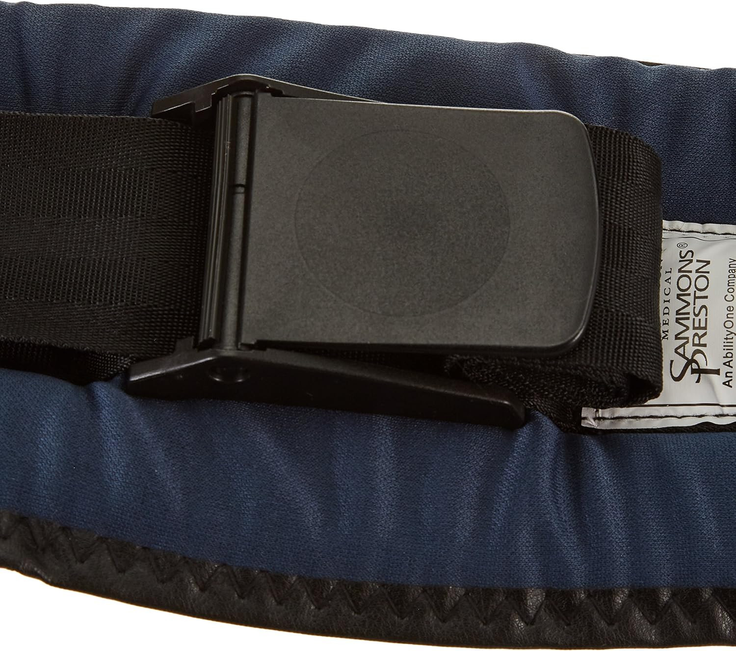Front-Release Padded Wheelchair Belt, Belt Buckle Closure, Cam Lock, Wheelchair
