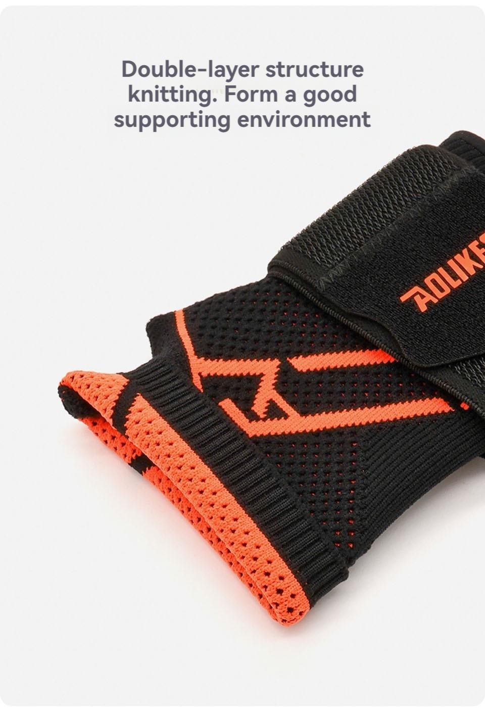 Aolikes 1pc Wrist Guard Support Arthritis Gloves Sprain Band Elastic Bandage Wri