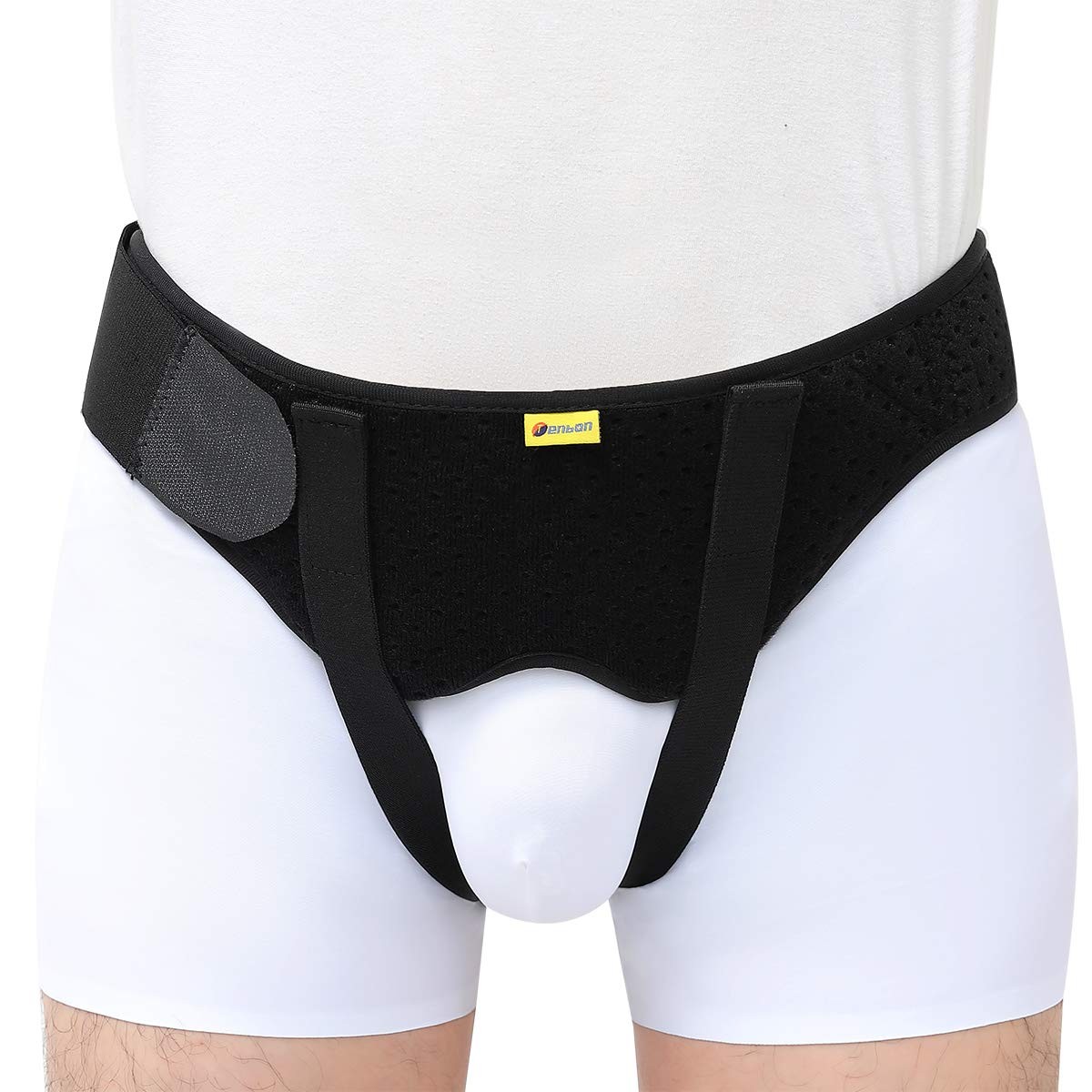 Tenbon Hernia Belt Truss for Single/Double Inguinal or Sports Hernia, Hernia Sup