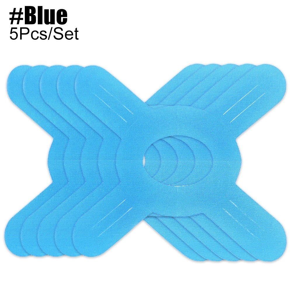 5 pcs Pre Cut Kinesiology Tape for Knee Waterproof Sports Support
