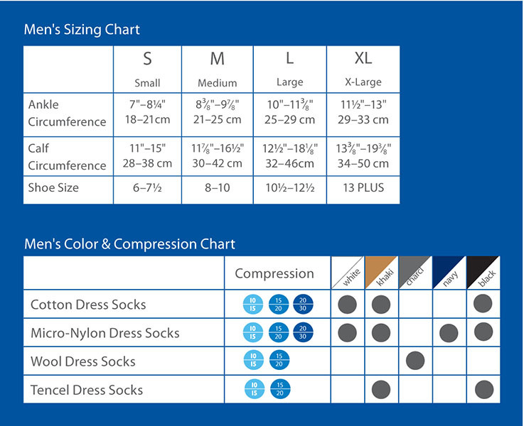 Mens 10-15 mmhg Compression Knee Dress Socks Supports Dr Comfort Shape to Fit