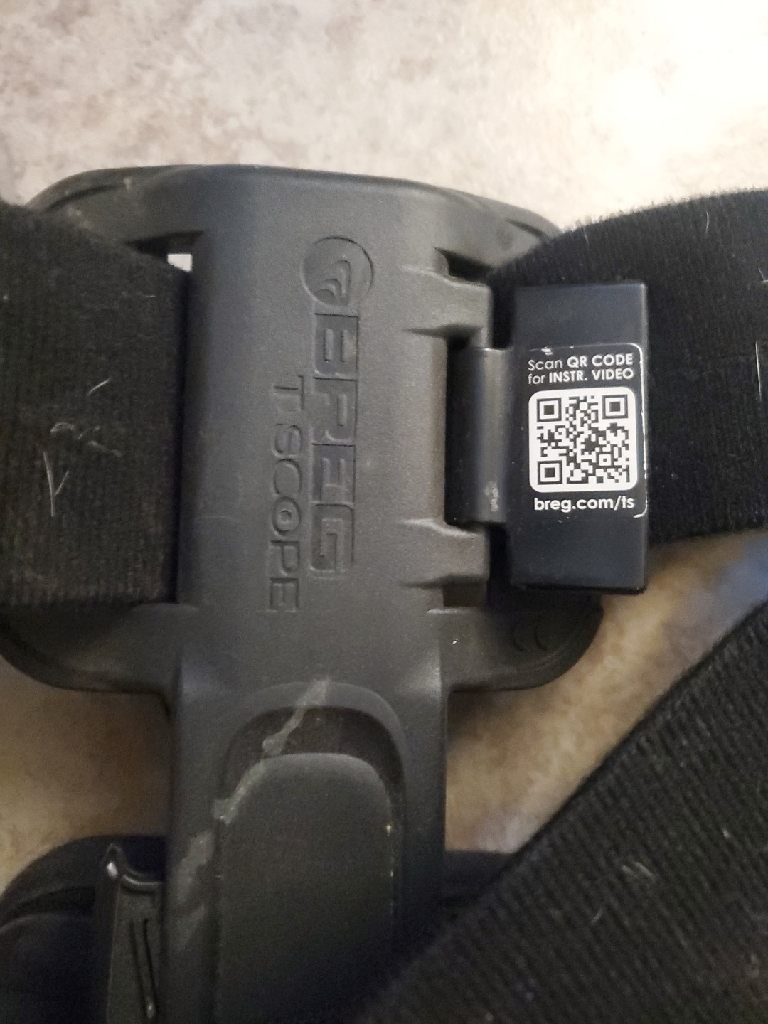 Breg T Scope Knee Brace Post Op Locking ROM Universal Size Left And Right. ***