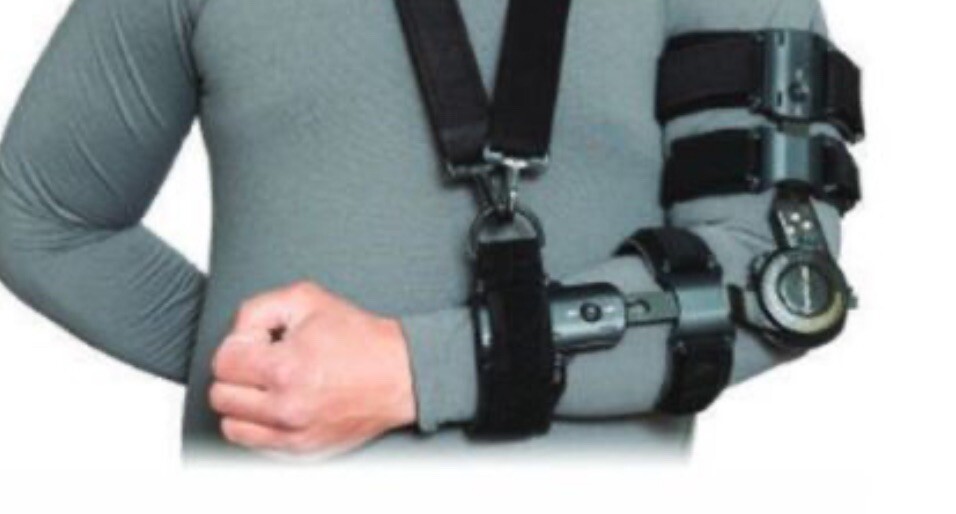 VertaLoc Hinged ROM Elbow Brace Support VL301EB Universal Size HCPCS L3760 RIGHT