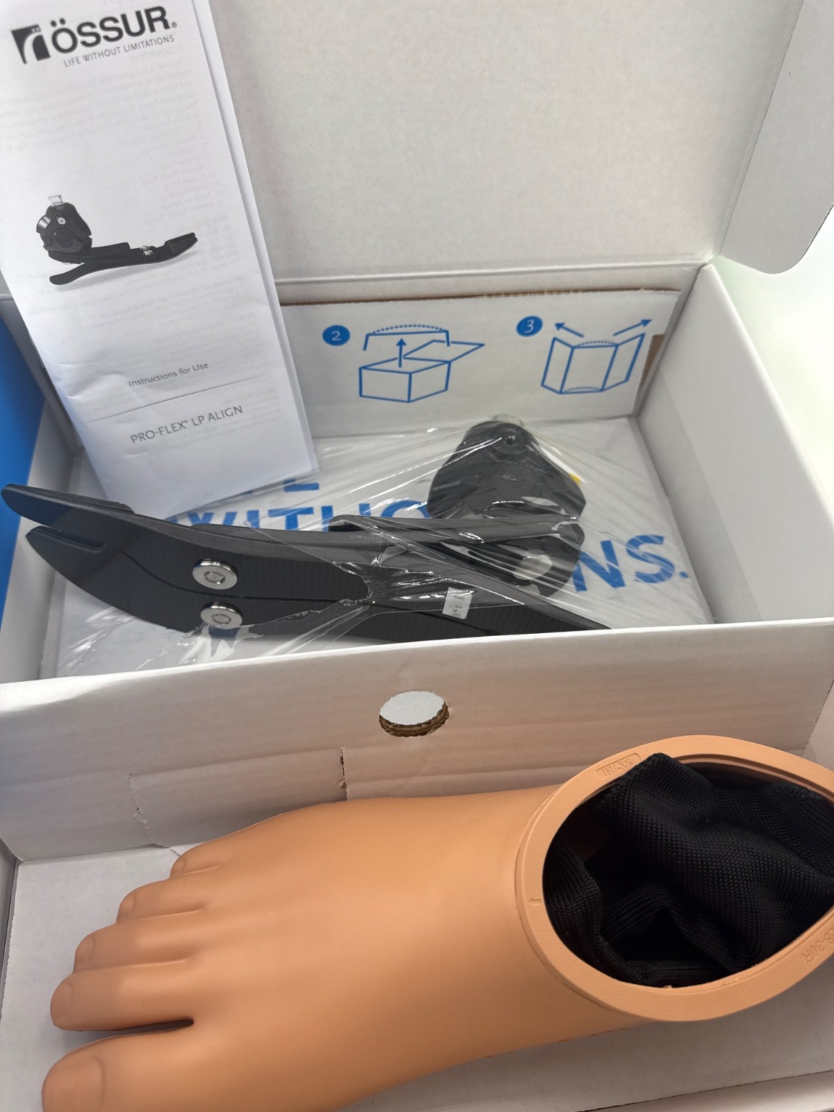 Ossur prof-flex proflex Lp align prosthetic foot Size 28 Category 6 Right new