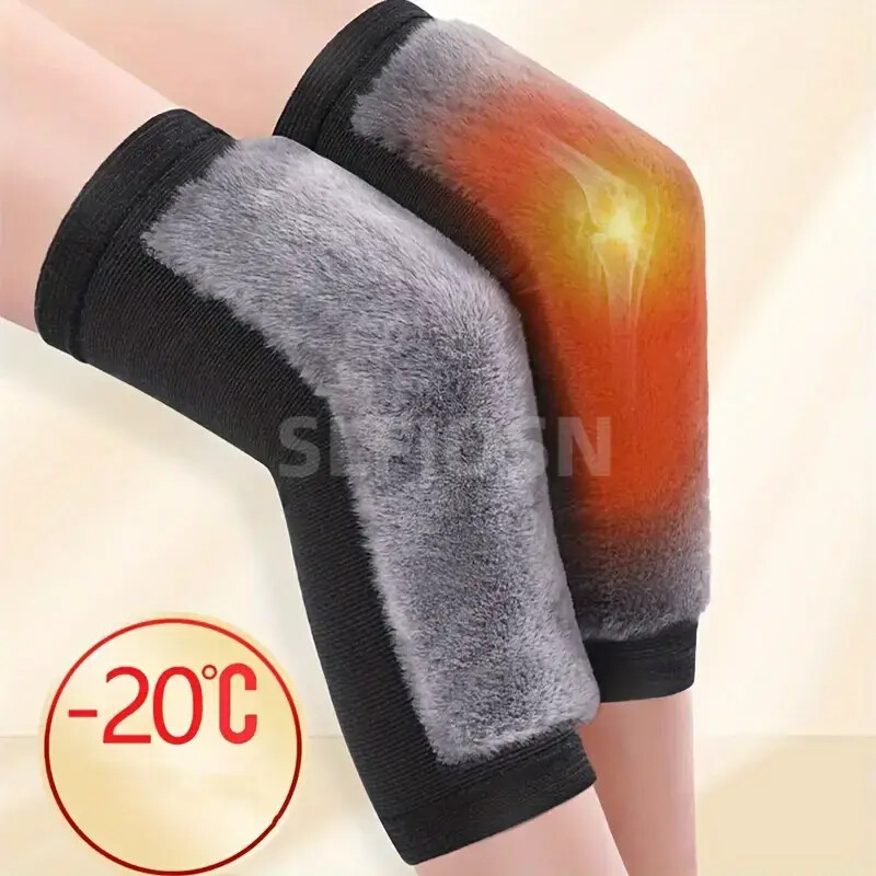 Women Men Elderly Winter Warm Knee Pads Cold Leg Arthritis Kneepad Knee Support
