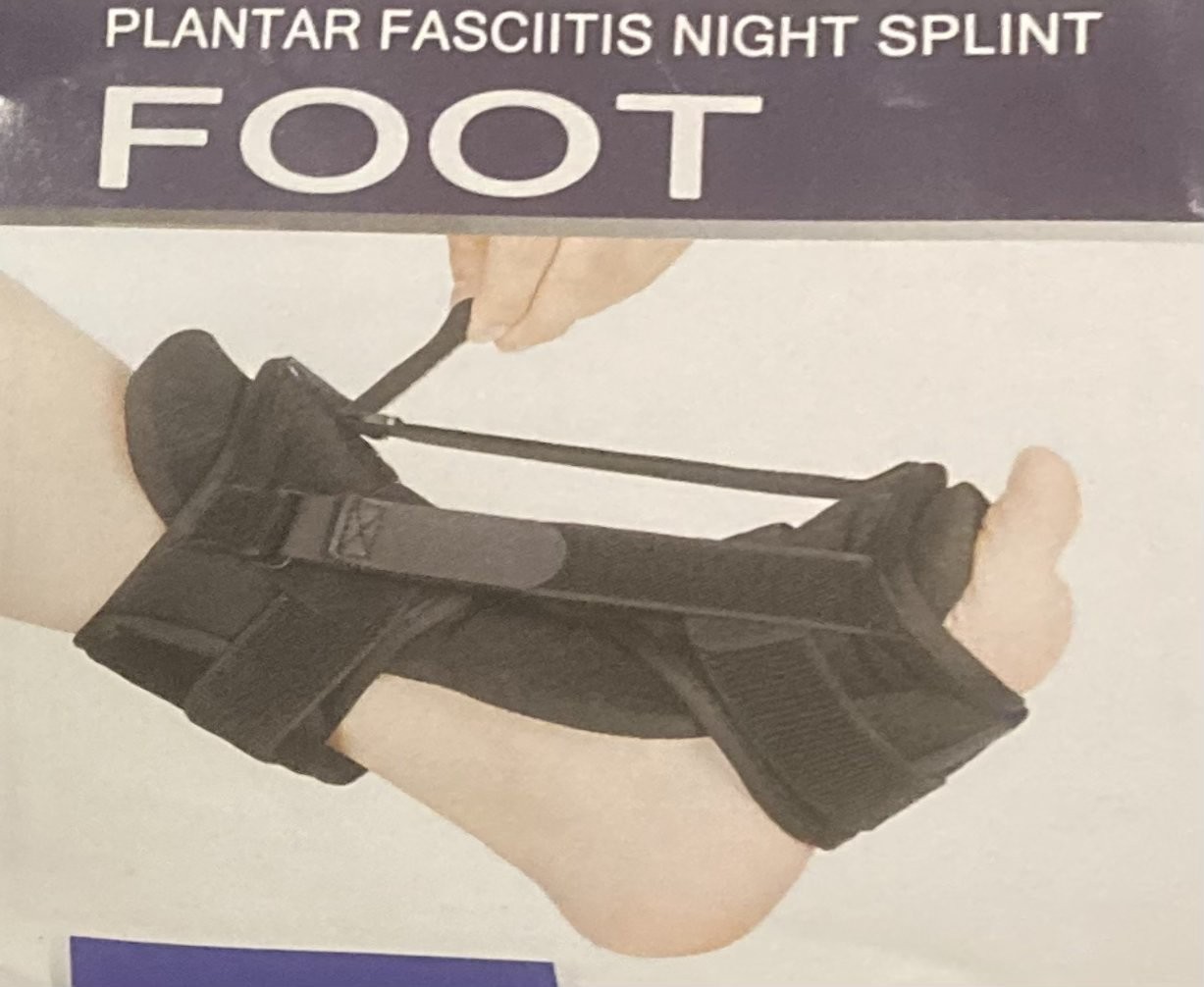 NEW Plantar Fasciitis Night Splint Adjustable Ankle Brace Support Heel Pain