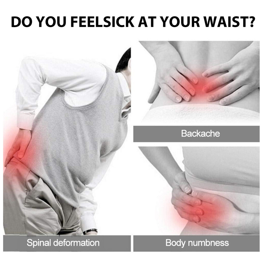 Heated Back Braces,Breathable Back Support Belt for Lower Back Pain Relief