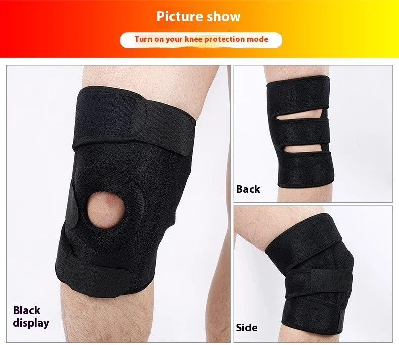 Professional Knee Protection Equipment For Men And Women In Sports Squatting