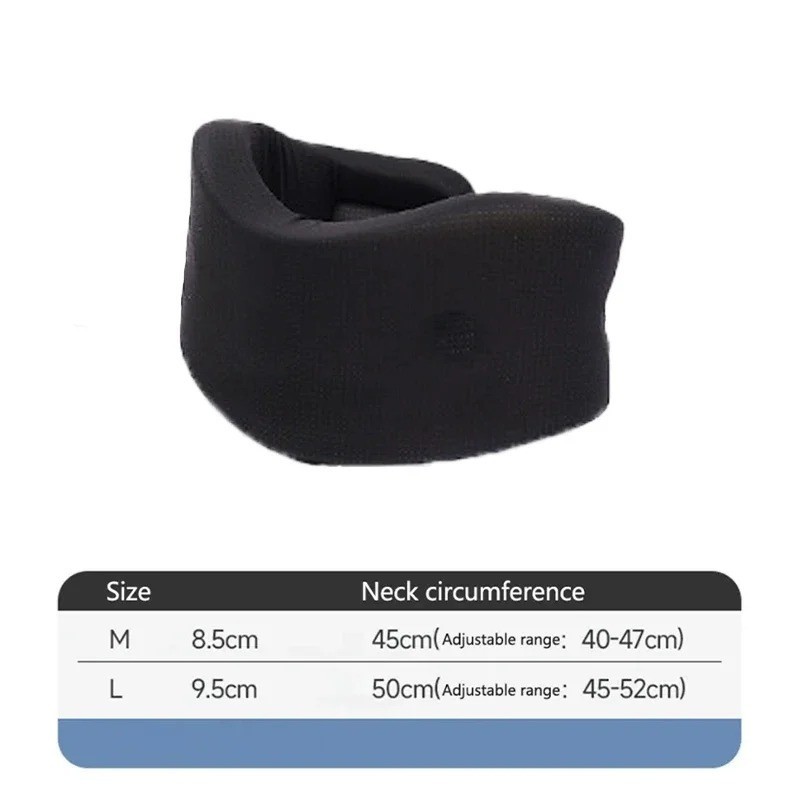 Adjustable Neck Brace Support Wrap Soft Foam Cervical Collar Neck Pain Relief