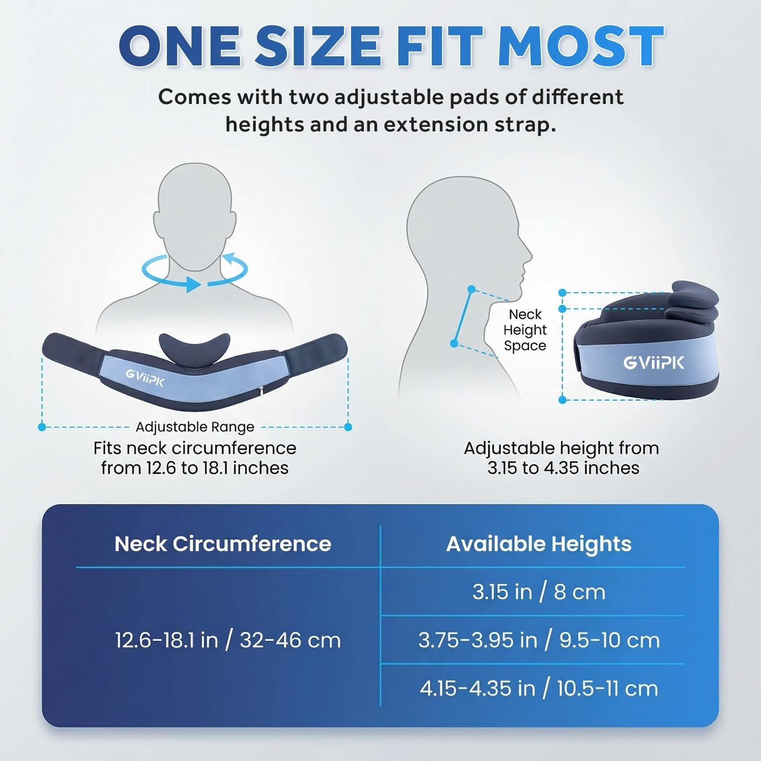 Soft Ice Silk Neck Brace – Cervical Collar Support for Pain Relief & Posture Cor
