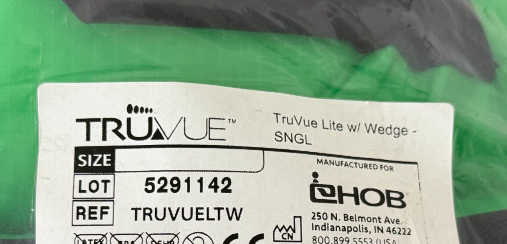 EHOTruVue Lite Heel Protector with Wedge One Size Fits Most TRUVUELTW