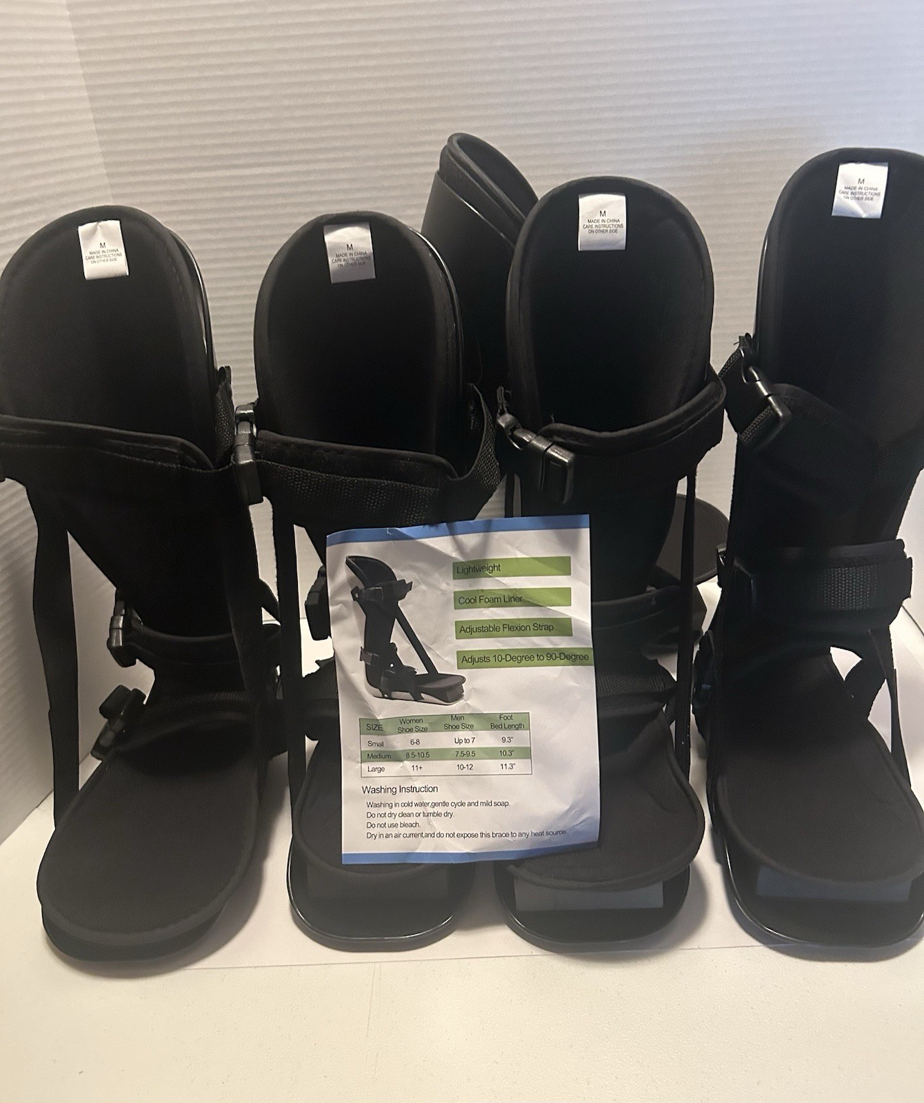 Plantar Fasciitis Medium Adjustable Support Splint Brace Boot Day Night Honarry