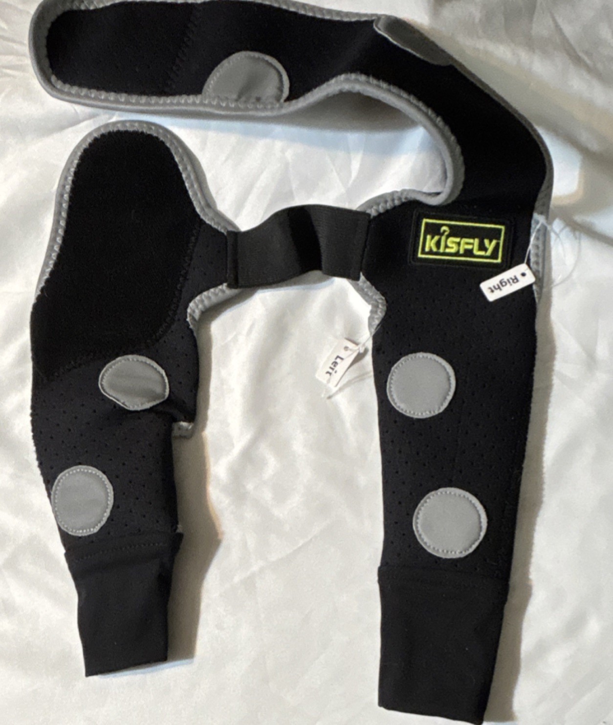 KISFLY Front Shoulder/Elbow Brace for Pets Neoprene Polyester Spandex Size S