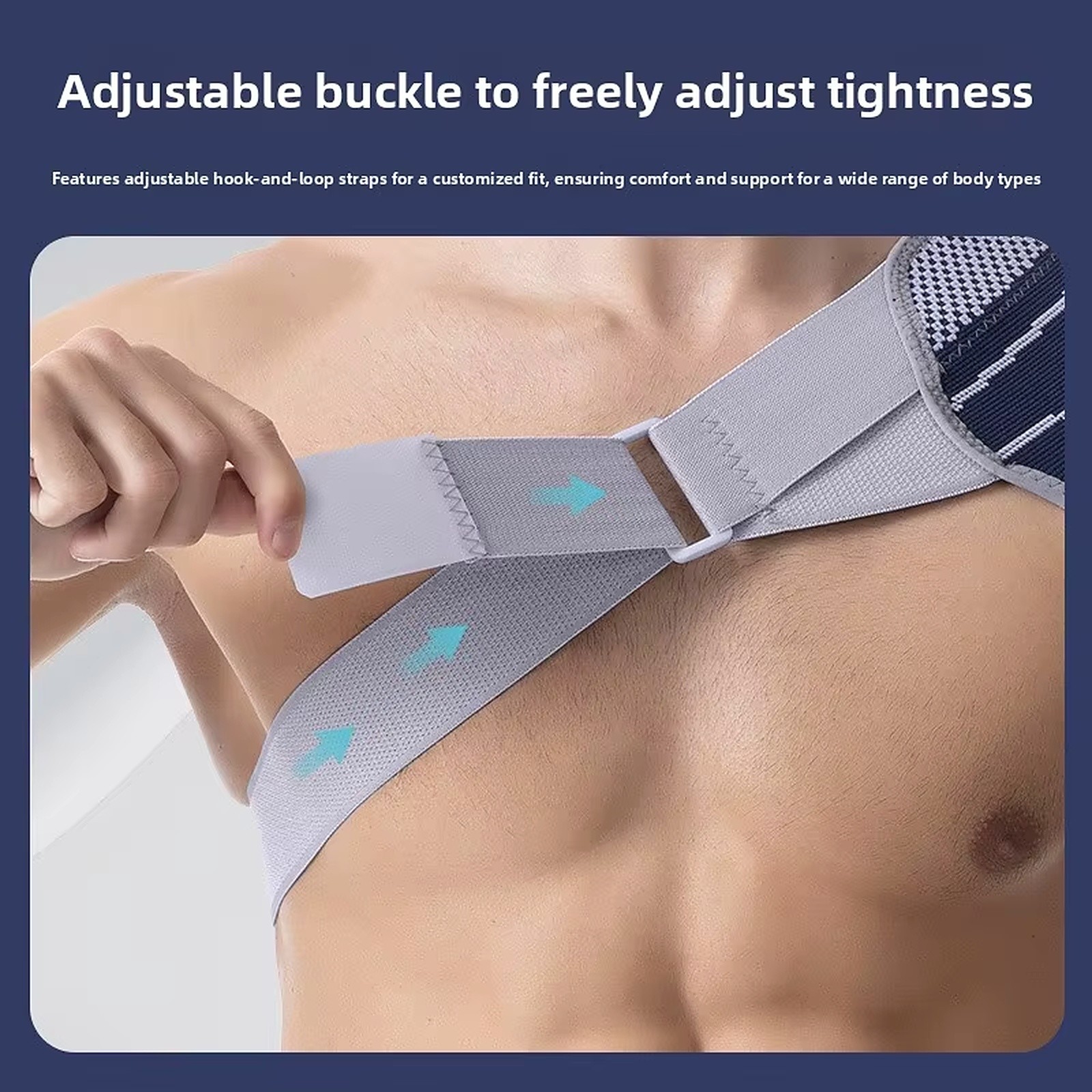 Shoulder Brace Support Compression Sleeve Torn Rotator Cuff Relief Joint AC Pain