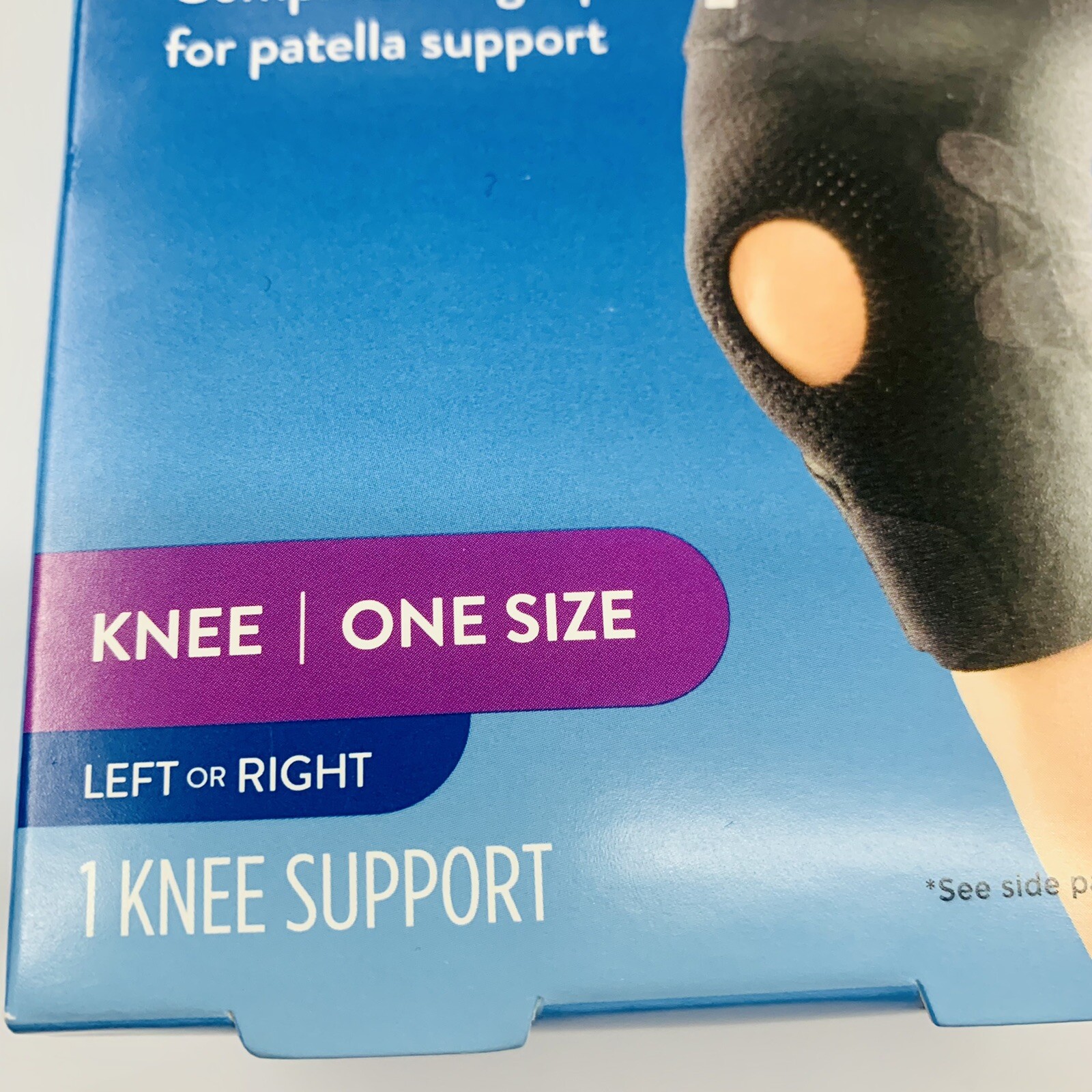 Adjustable Knee Brace / Support-Walgreens Brand. New Inside, Damaged Box