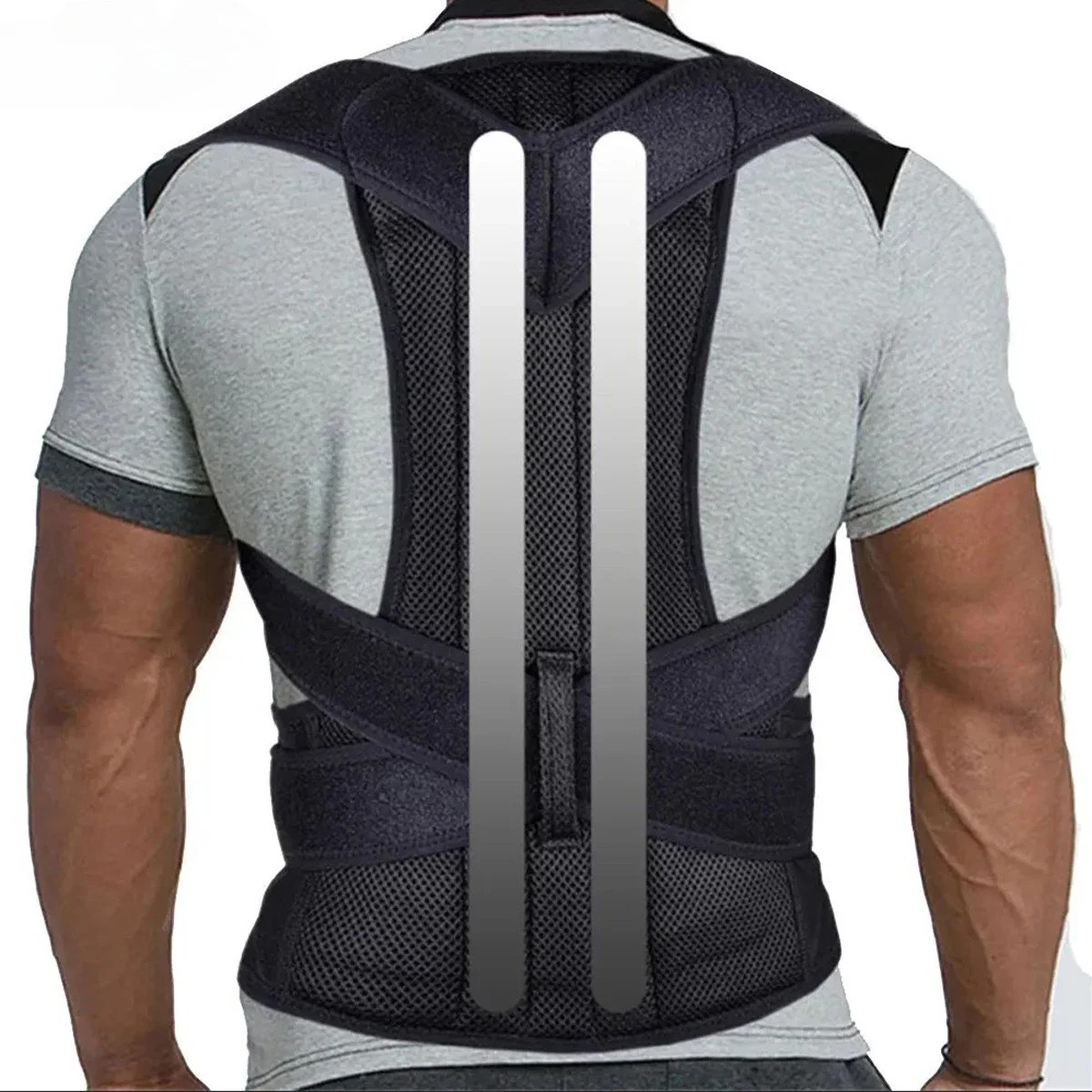 1PC Magnetic Posture Corrector Back Brace Shoulder Support Brace for Men Women