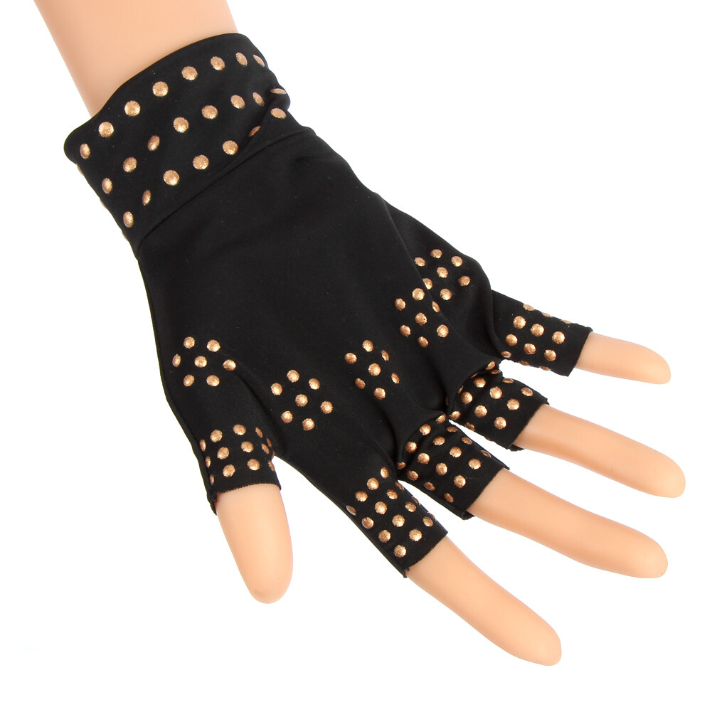 1-4 Copper Gloves Compression Medical Arthritis Pain Relief Hand Support Brace
