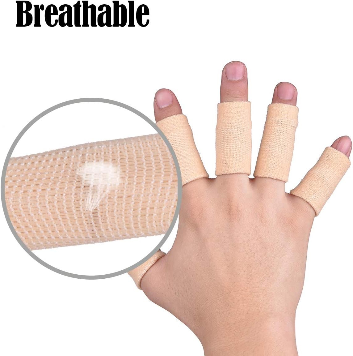 20×Compression Finger Sleeves Splint Brace Finger Support Pain Arthritis Trigger