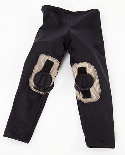 SURESTEP Criss Crosser Kids’ Black Leggings with Alarm to Discourage “W” Sitting