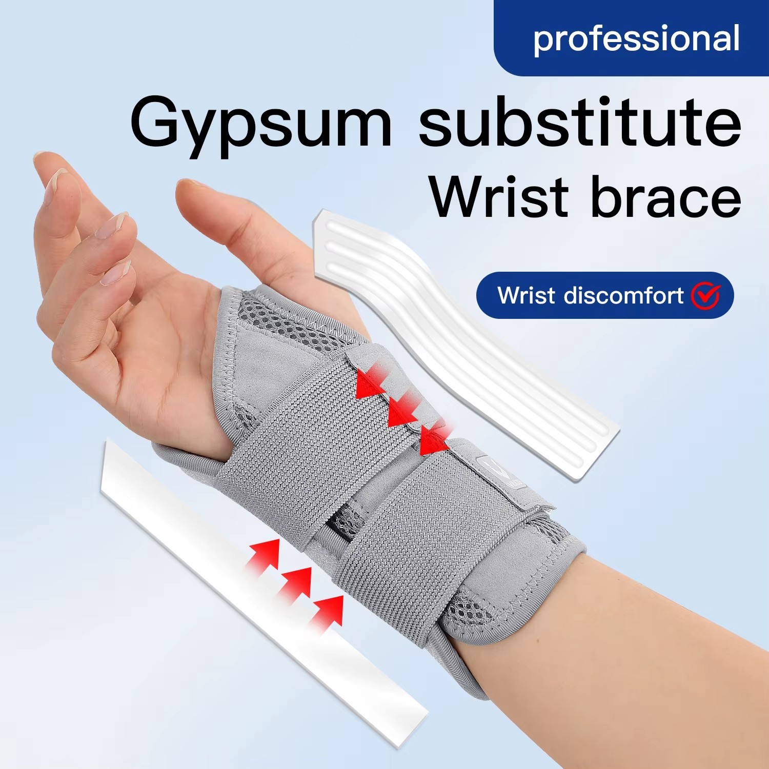 Adjustable Thumb Support Wrist Guard Finger Joint Tendon Protection Strap Brace