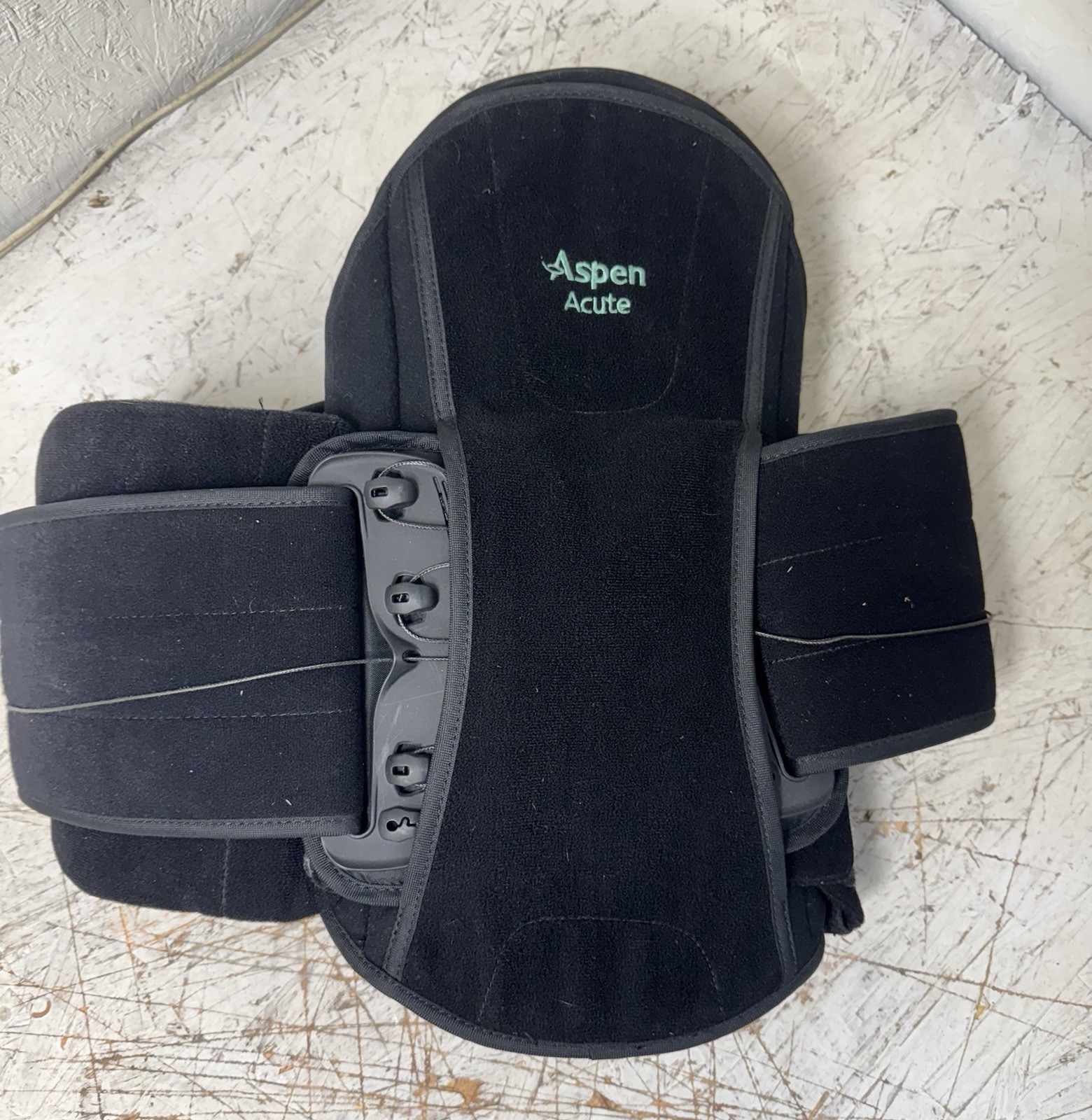 Aspen Acute Back Brace – Adjustable – One Size – Black