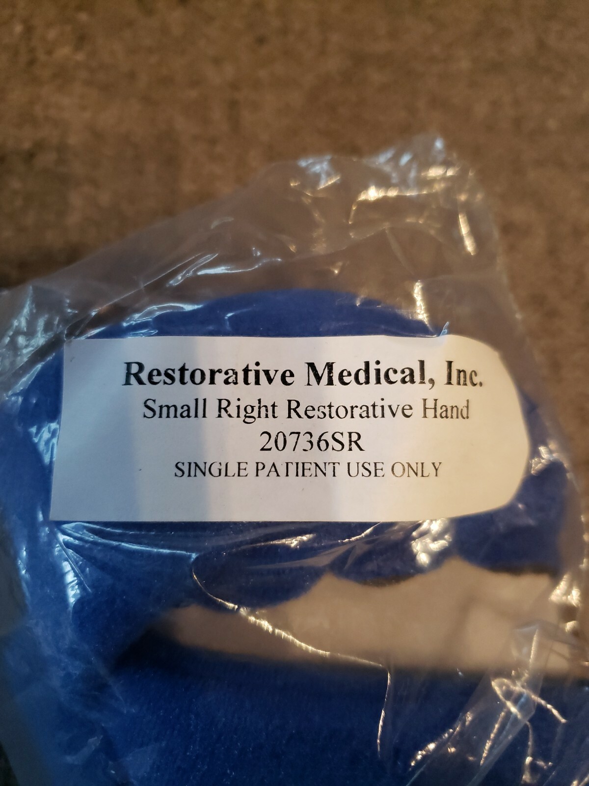 Restorative Hand Small Right Brace