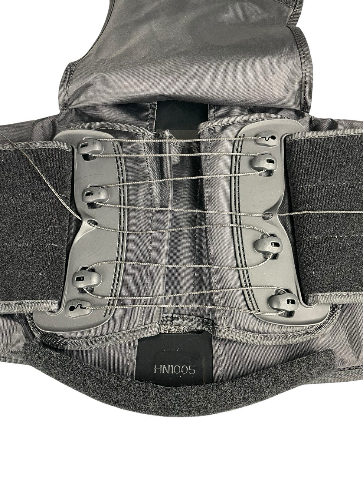 Aspen Evergreen Lumbar Support Back Adjustable Belt Back Brace Black HN1005 M-XL