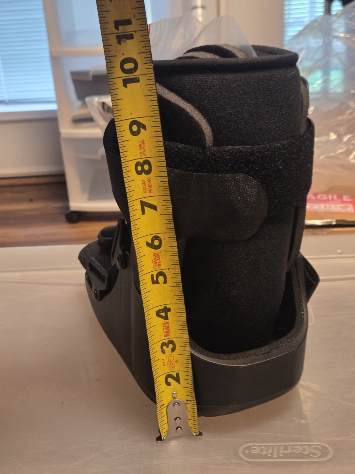New Jewlri Air Walking Boot Fracture Boot Short Walker Protection Size Small
