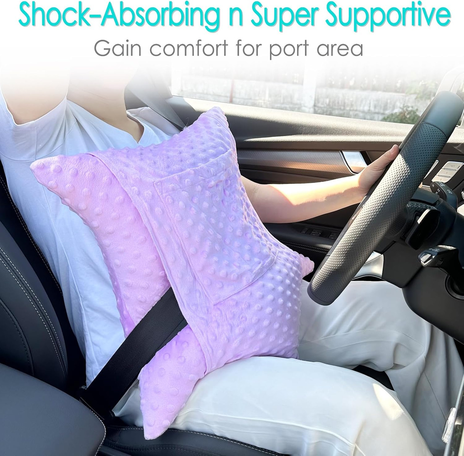 Heart Surgery Pillow Shock Absorbing Supportive Star Shape Recovery Pillow with