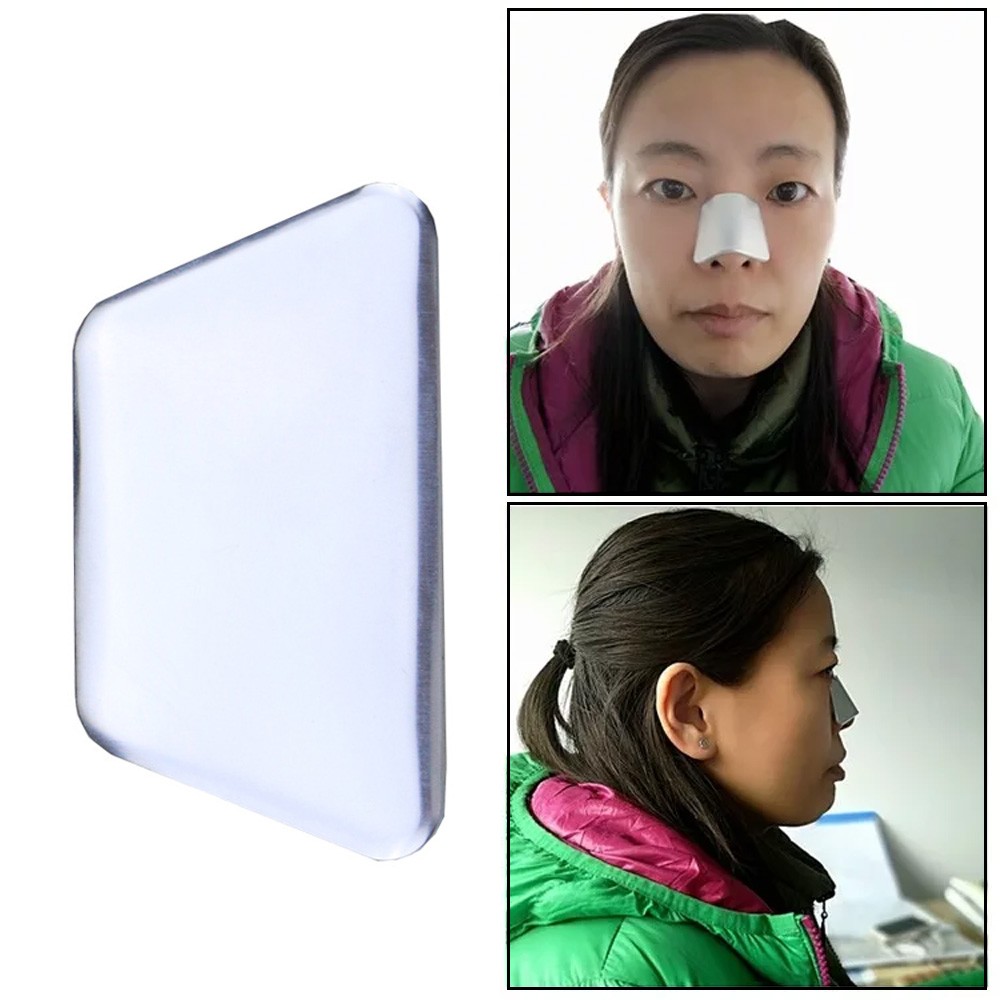 50PCS Trapezoid Nasal Splint Nose Job Rhinoplasty Splint Nasal Fracture Splint