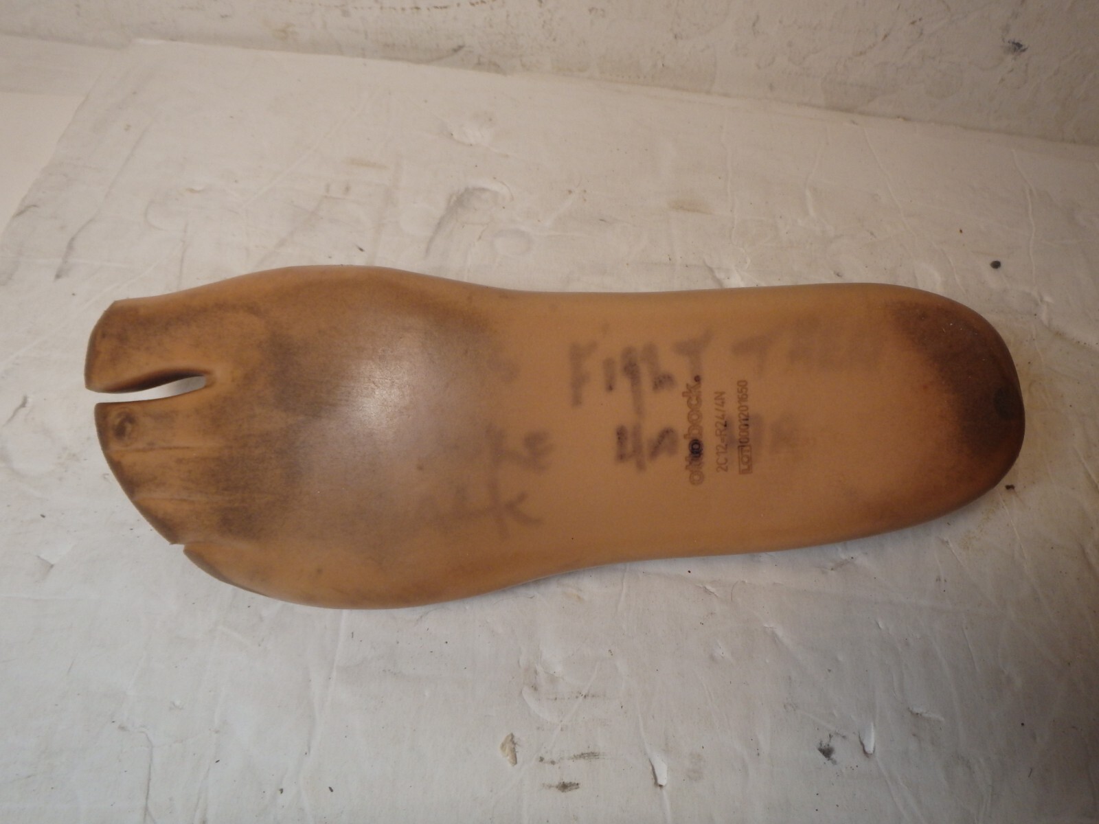 Ottobock Prosthetic Right Foot Shell Split Toe 2C12-R24/4N Otto Bock