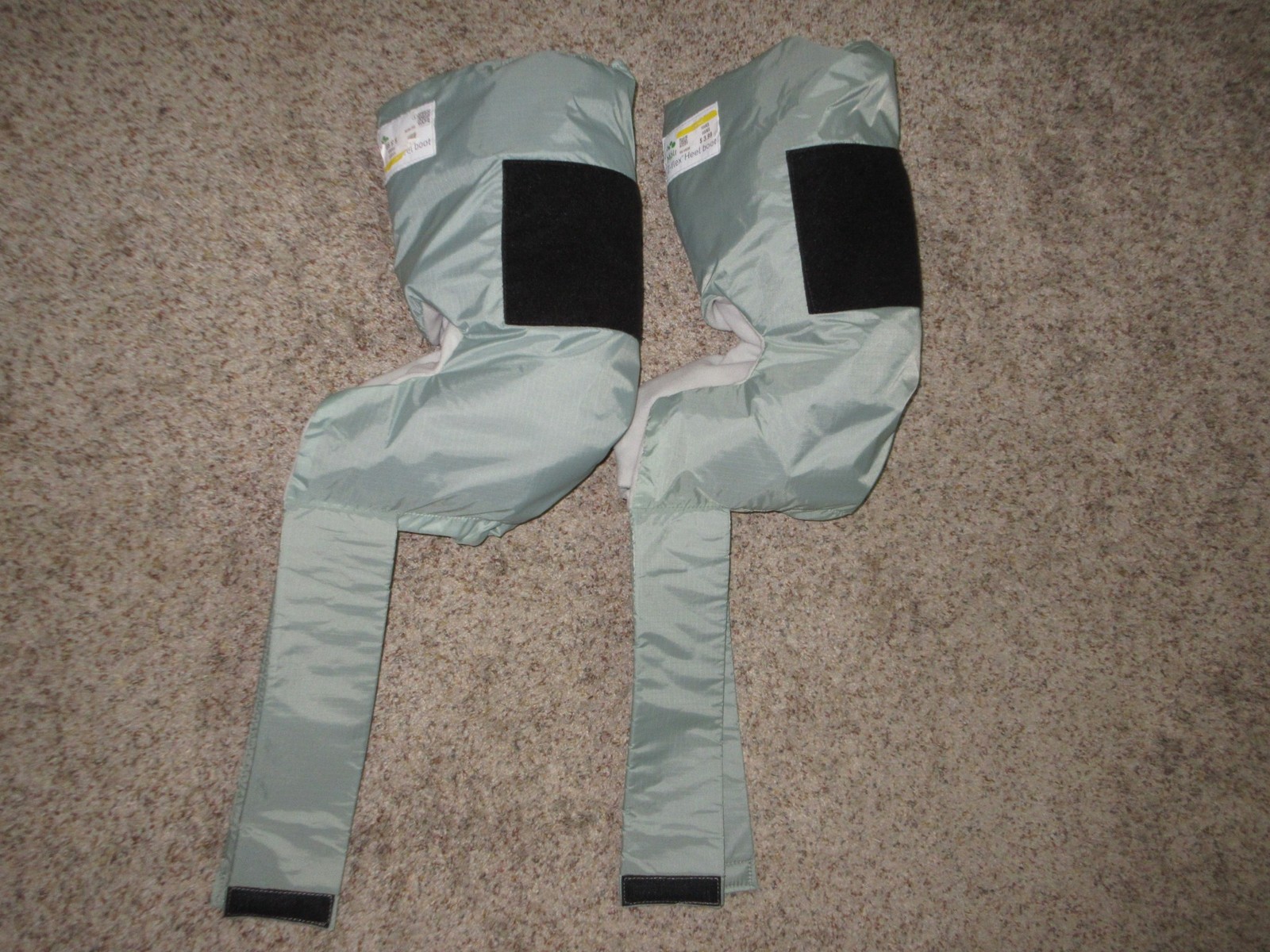 Molnlycke Z-Flex Heel Protection Fluidized Blue Fleece Heel Boot Set Of 2