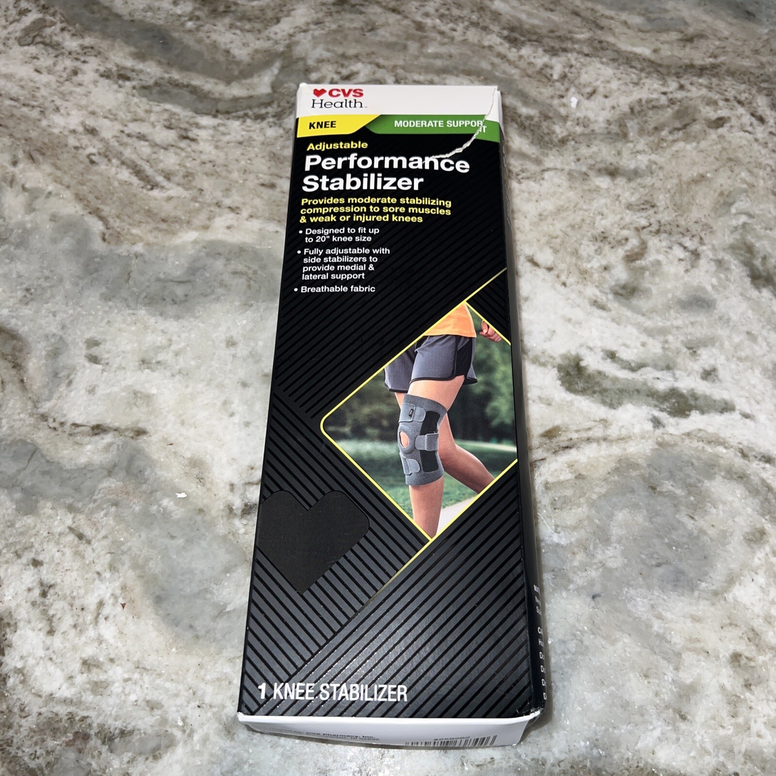 CVS health KNEE Performance Stabilizer Moderate Support Adjustable